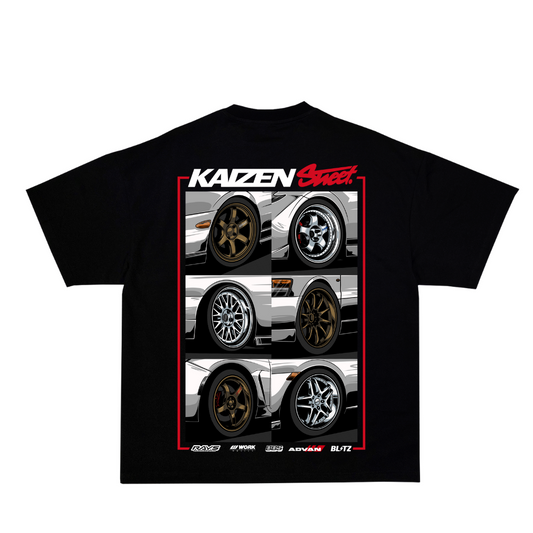 Classic JDM Wheels Tee - Kaizen Street